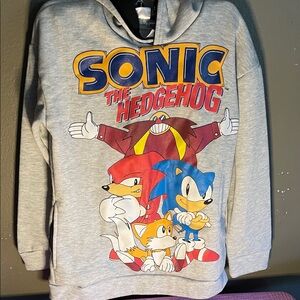 Edge Blue and Yellow Graphic Hoodie